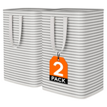 2-Pack Large Collapsible Laundry Baskets