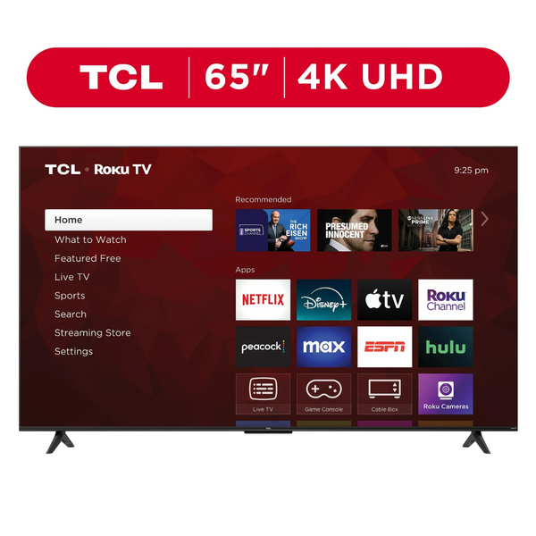 TCL 65S451 65" 4K Ultra HDR LED Smart Roku TV