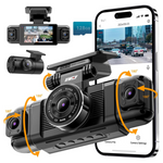 Iiwey N5 4 Channel 1080P Front & Rear Dash Camera