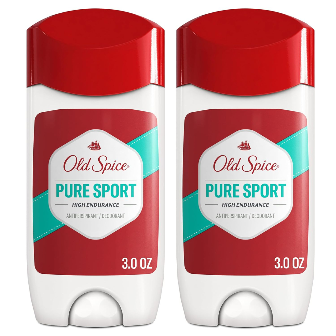 Old Spice Antiperspirant Deodorant For Men, High Endurance (3.0 oz, Pack Of 2)