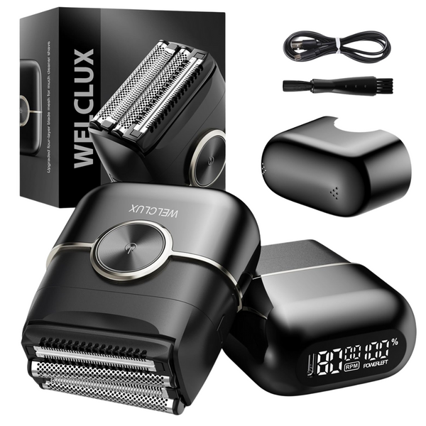 Upgraded Mini Electric Razor With 4 Floating Blades
