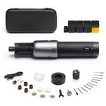 HOTO 4V Cordless 5-Speed Variable Rotary Tool Kit With 35 Accessories