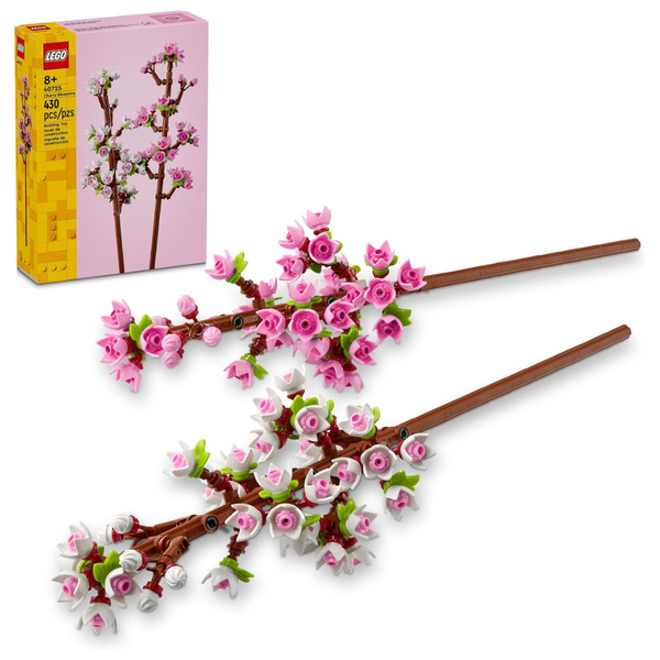 430-Piece LEGO 40725 Artificial Cherry Blossom Building Toy