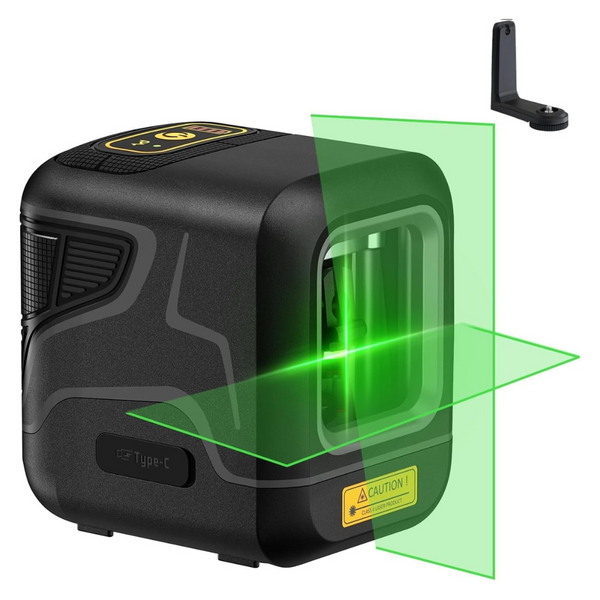 100-Ft Fanttik D2 Pocket Green Self-Leveling Cross Line Laser