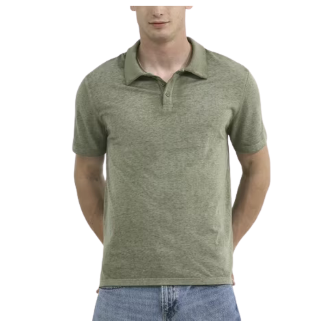 No Boundaries Men's And Big Men's Burnout Polo