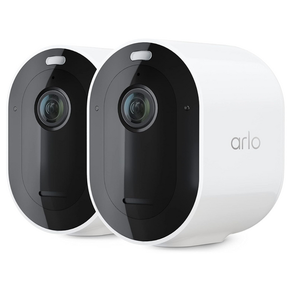 2-Pack Arlo Pro 5S 2K Wireless Outdoor Spotlight Security Cameras