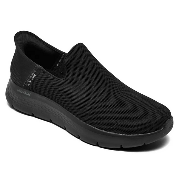 Skechers Men's Go Walk Flex Slip-ins Casual Walking Shoes (Black)