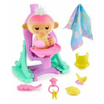 Fingerlings 2023 Interactive Baby Monkey Nursery Playset