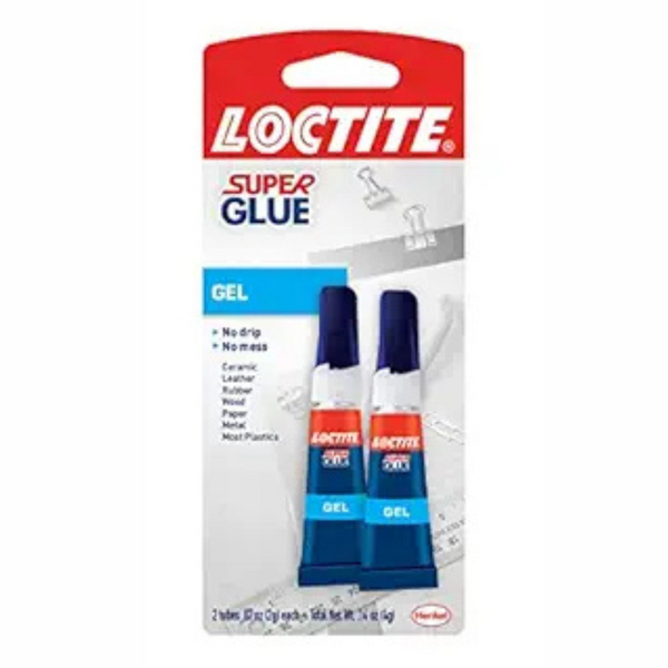 2-Pack Loctite Super Glue Gel Tube (0.07 fl oz)
