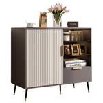 Modnest 31" Fluted Sideboard Cabinet with Door & Drawer