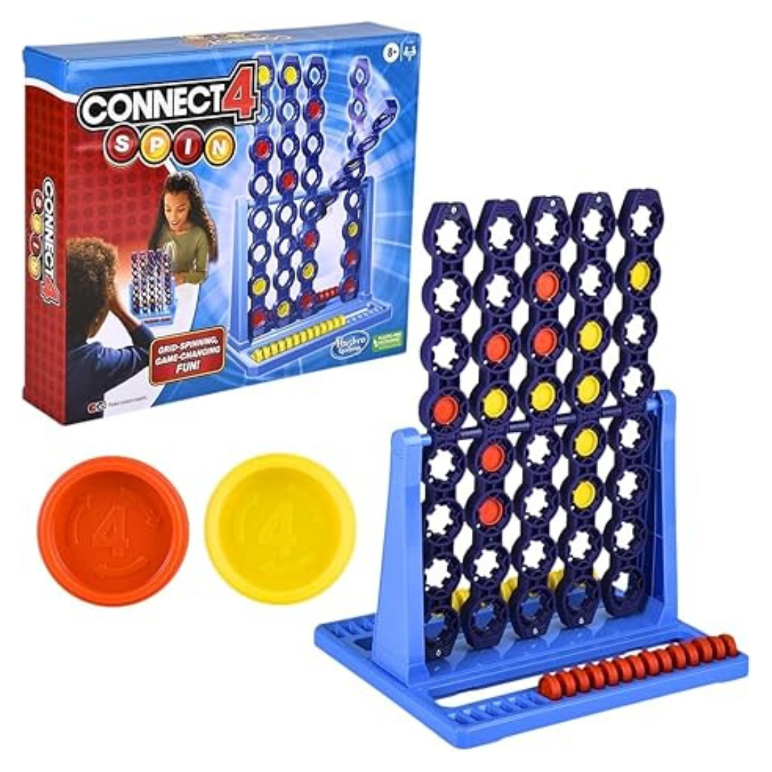 Hasbro Gaming Connect 4 Spin Strategy Game
