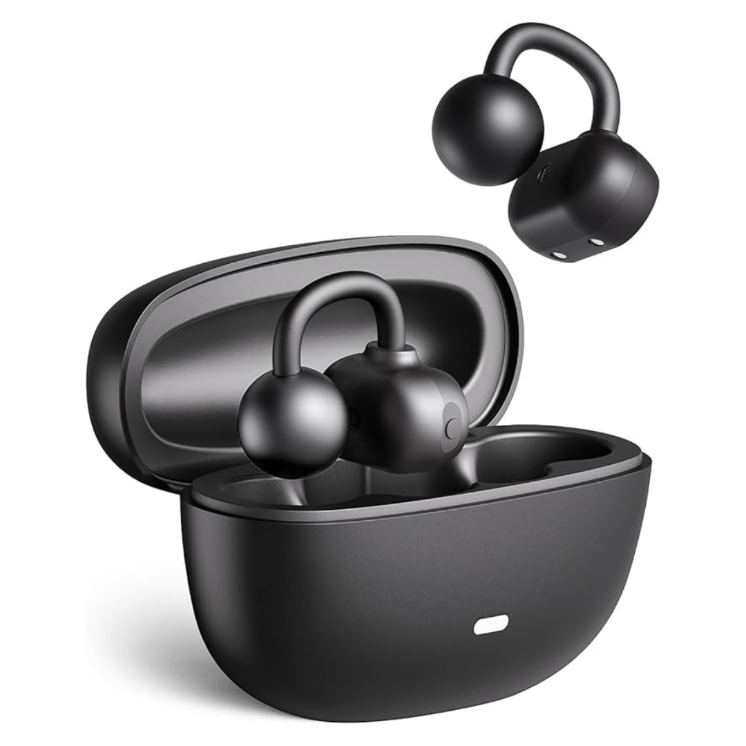 Yorlu Bone Conduction Clip-On Earbuds With Bluetooth 5.4