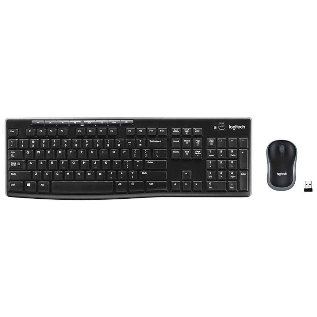 Logitech MK270 Wireless Optical Mouse & Keyboard Combo
