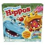 Hungry Hungry Hippos Board Game w/ Instant Marble Re-Launch