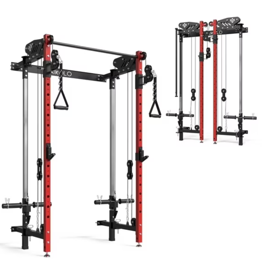 Mikolo Wall Mounted Squat Rack Power Cage