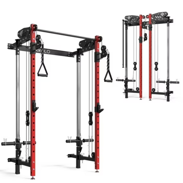 Mikolo Wall Mounted Squat Rack Power Cage