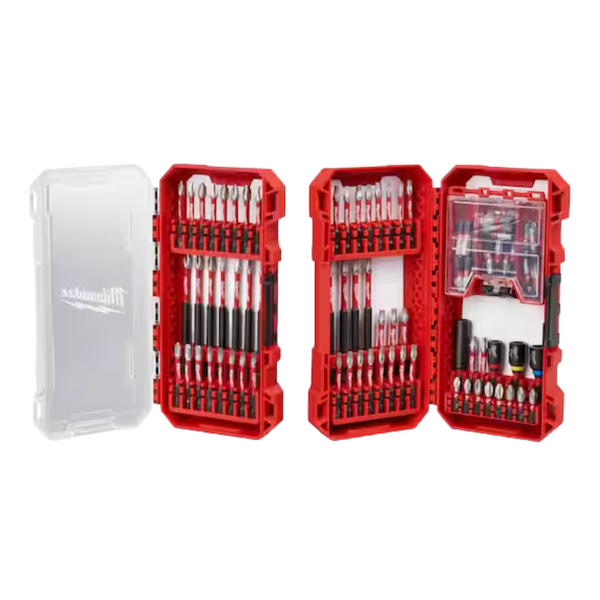100-Piece Milwaukee Shockwave Impact-Duty Alloy Steel Screw Driver Bit Set