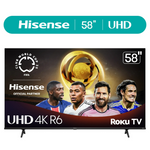 Hisense R6 Series 58" 4K Ultra HDR Smart LED Roku TV