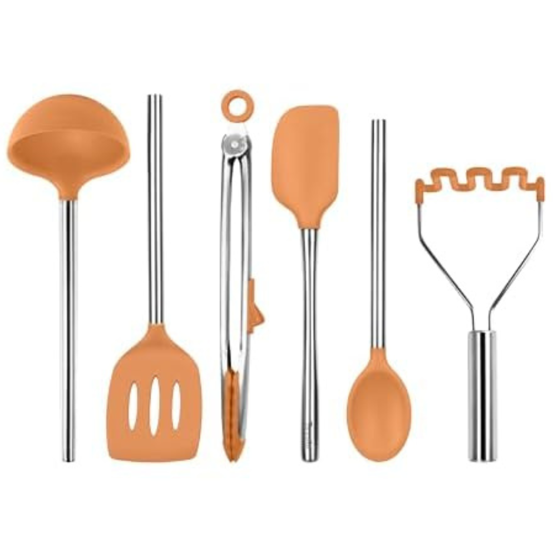 Tovolo 6-Piece Premium Silicone Utensil Set