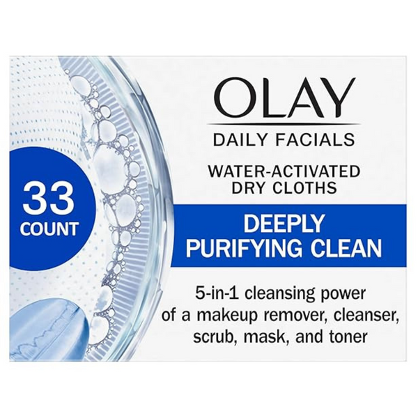 33 Count Olay 5-In-1 Cleansing Wipes