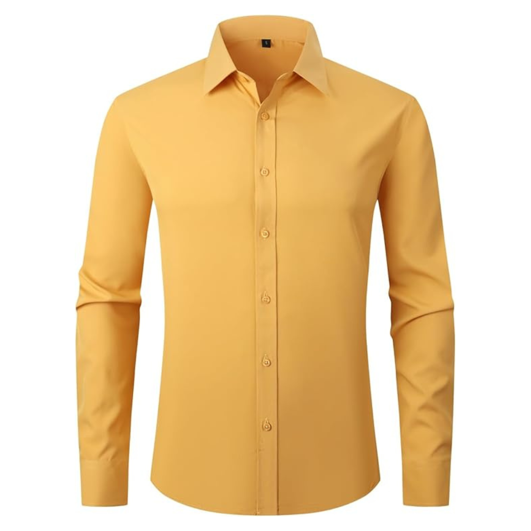 Men's Slim Fit Business Formal Stretch Shirt (Many Colors)