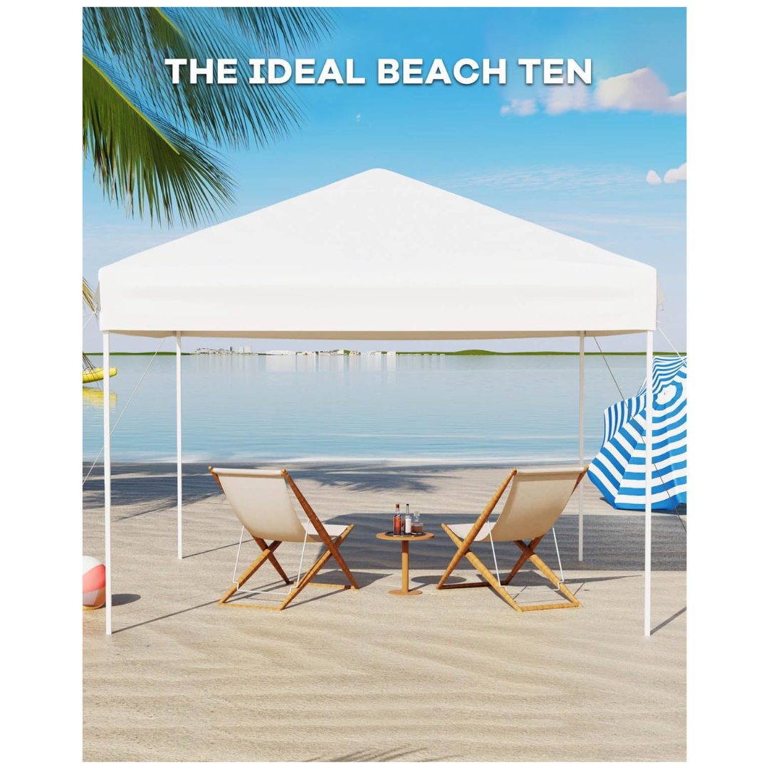GarveeLife 10ft x 10ft Easy Pop Up Canopy Tent