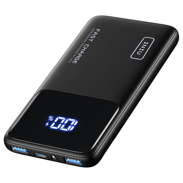 10000mAh INIU 22.5W PD 3.0 QC4+ USB-C Portable Power Bank