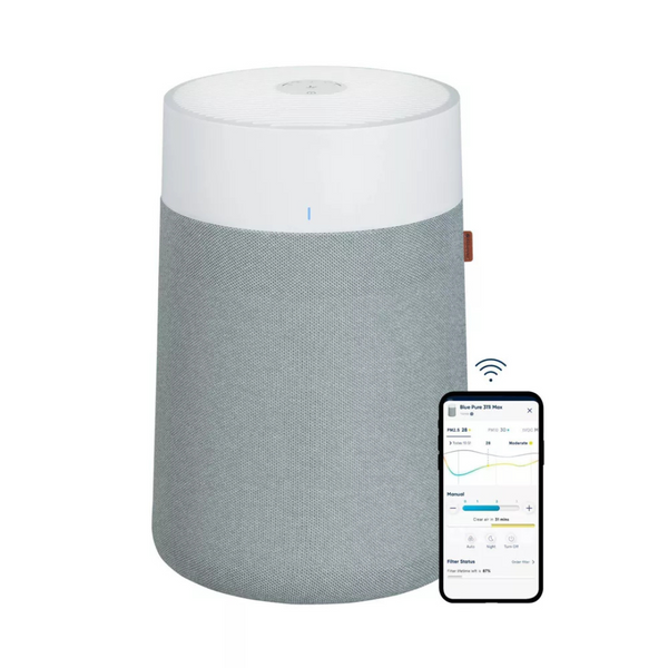 Blueair Blue Pure 311i Max 387 Sq. Ft Smart HEPASilent Air Purifier