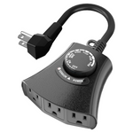 HBN Waterproof Weatherproof Photocell Outdoor Light Timer