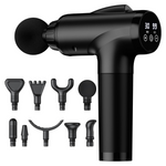 30-Speed Deep Tissue Percussion Muscle Massage Gun W/10 Attachments