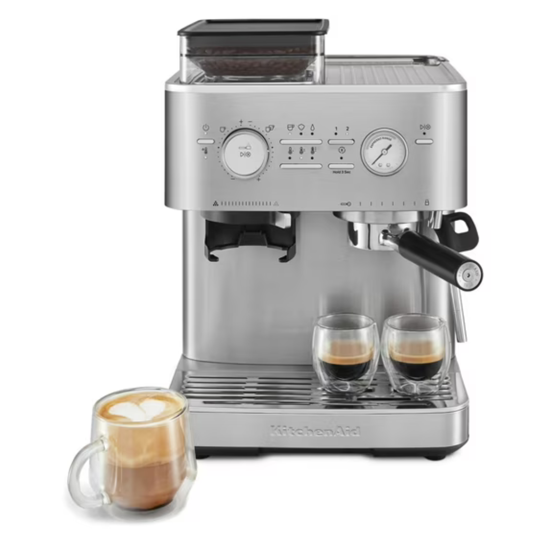 KitchenAid Semi Automatic Espresso Machine With Burr Grinder (KES6551)