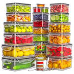 50-Piece Hometall Food Storage Containers With Lids