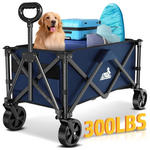 Collapsible Heavy Duty Wagon Cart With All-Terrain Wheels
