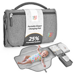 PZU Portable Diaper Changing Pad With Wipes Pocket