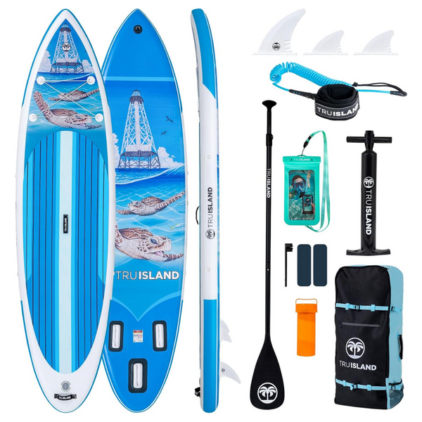 Truisland Inflatable Stand Up Paddle Board With Accessories
