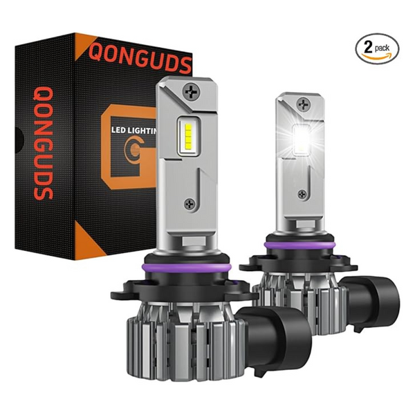 2-Pack Upgraded 9005 High/Low Beam Fog Light Bulbs