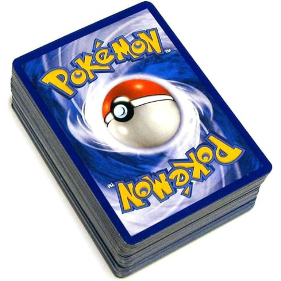 50-Piece Pokemon Assorted Cards Lot (Any Series)