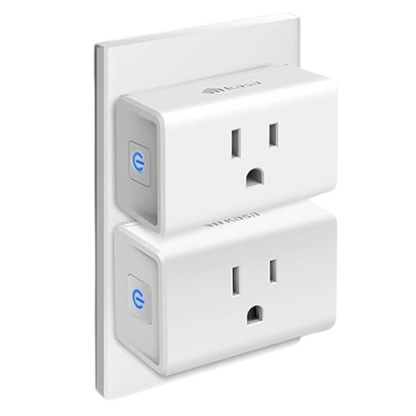 2-Count Kasa Ultra Mini 15A Smart WiFi Outlet Plug (EP10P2)