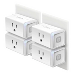 4-Pack TP-Link Kasa Alexa Compatible Smart WiFi Outlet Plugs