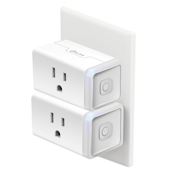 2-Pack TP-Link Kasa Smart WiFi Outlet Plug (HS103P2)