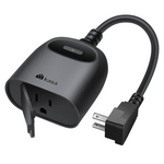 Smart Home Wi-Fi Outlet Timer, Max Load 15A/1875W, Weather Resistance