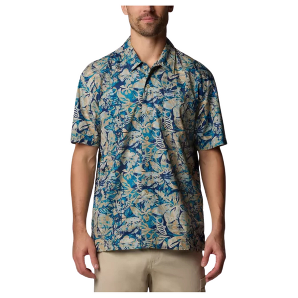 Columbia Men's PFG Trollers Best Short Sleeve Fishing Shirt