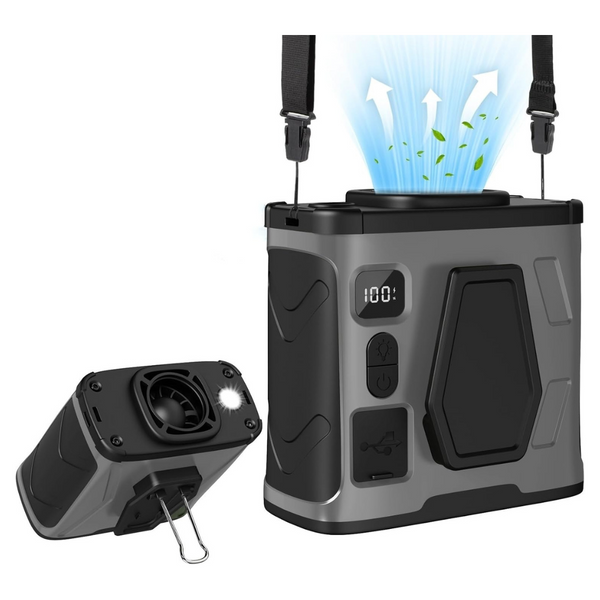 CAMPERFECT 10000mAh Hands-Free Wearable Shirt Fan