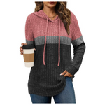 Save 30% on Lylinan Womens Ribbed Knit Hoodie Sweater (Various)