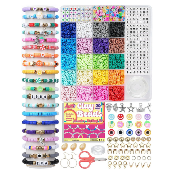 LovelyMoon 5,000 Pc Bracelet Making Kit