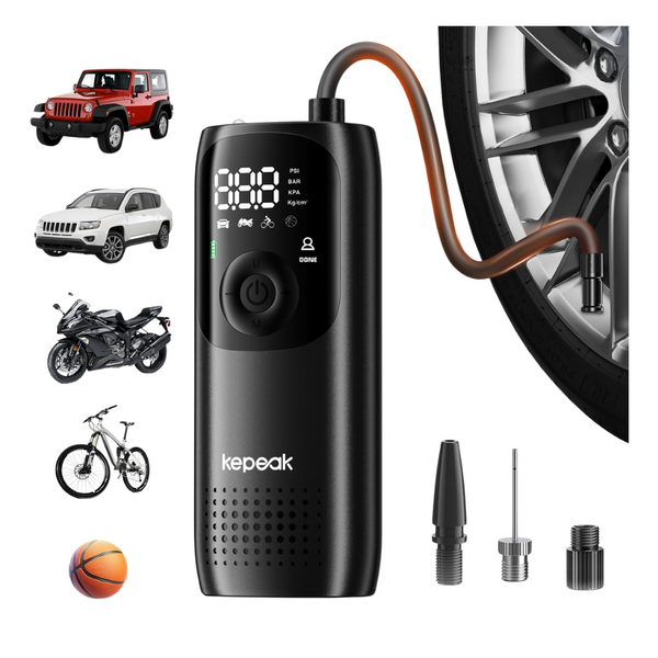150PSI Tire Inflator Portable Air Compressor With Auto Off