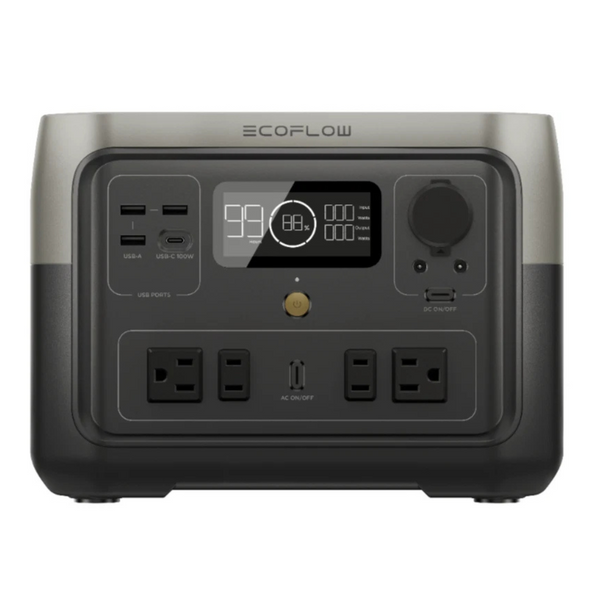 EcoFlow River 2 Max 500W 512Wh Portable Power Station [Certified Refurb]