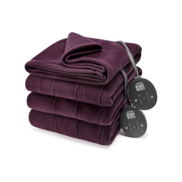 Sunbeam 90" x 84" Queen Royal Ultra Fleece Heated Electric Blanket
