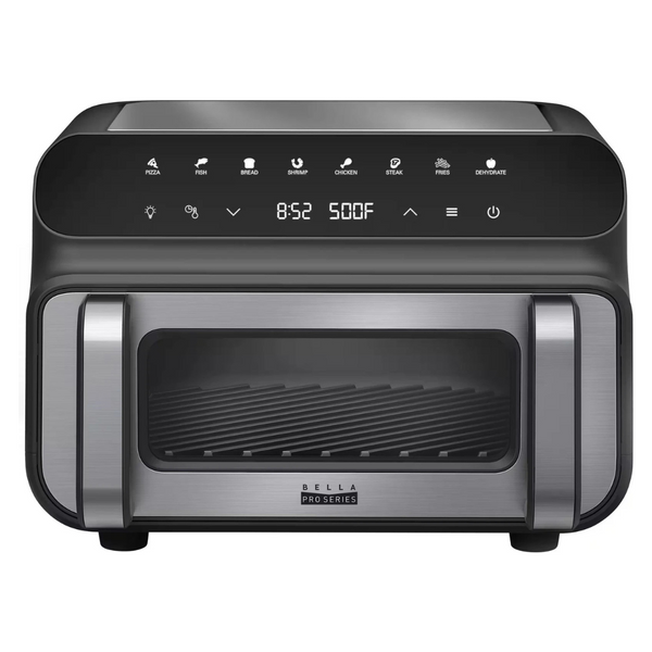 10.5-Qt Bella PRO Touchscreen 5-in-1 Indoor Grill & Air Fryer