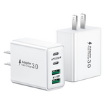 2 Pack 40W 4-Port Type C Fast Charging Block (Various)